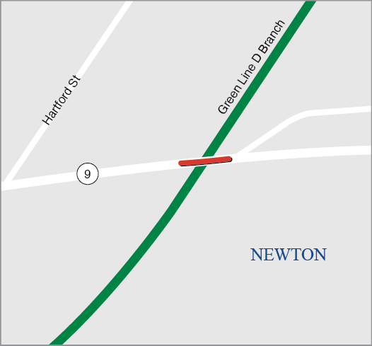 Newton: Bridge Replacement, N-12-040, Boylston Street Over Green Line D Branch 